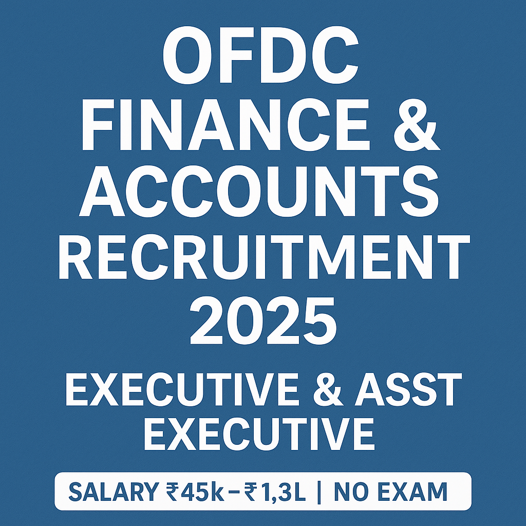 Ordnance Factory Dum Dum Recruitment 2025 – Executive Finance Salary ₹1.2 Lakh