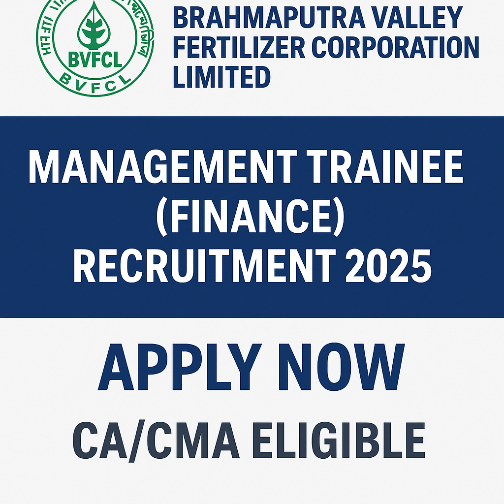 BVFCL Management Trainee (Finance) Recruitment 2025 — Eligibility, Salary, Syllabus & Apply Link
