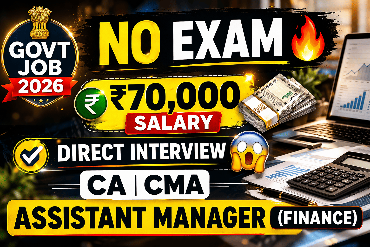 New Mangalore Port Authority Recruitment 2026 – Assistant Manager (Finance) | No Exam | ₹70,000 Salary