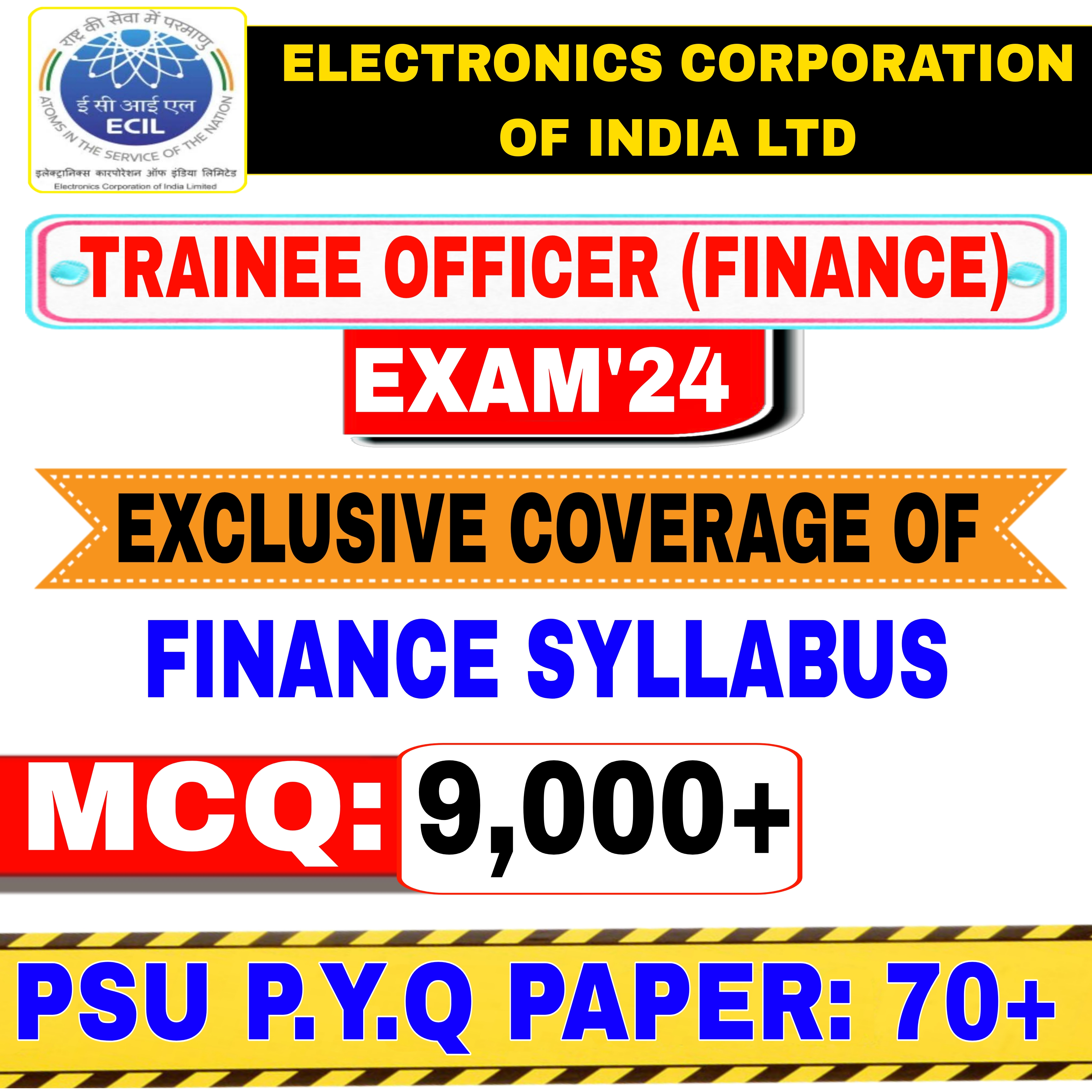 ECIL Trainee officers Finance Exam 2024