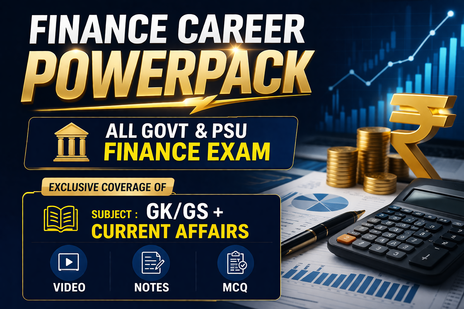 PSU Finance Exam Preparation Course 2026 | GK GS + Current Affairs Complete Course