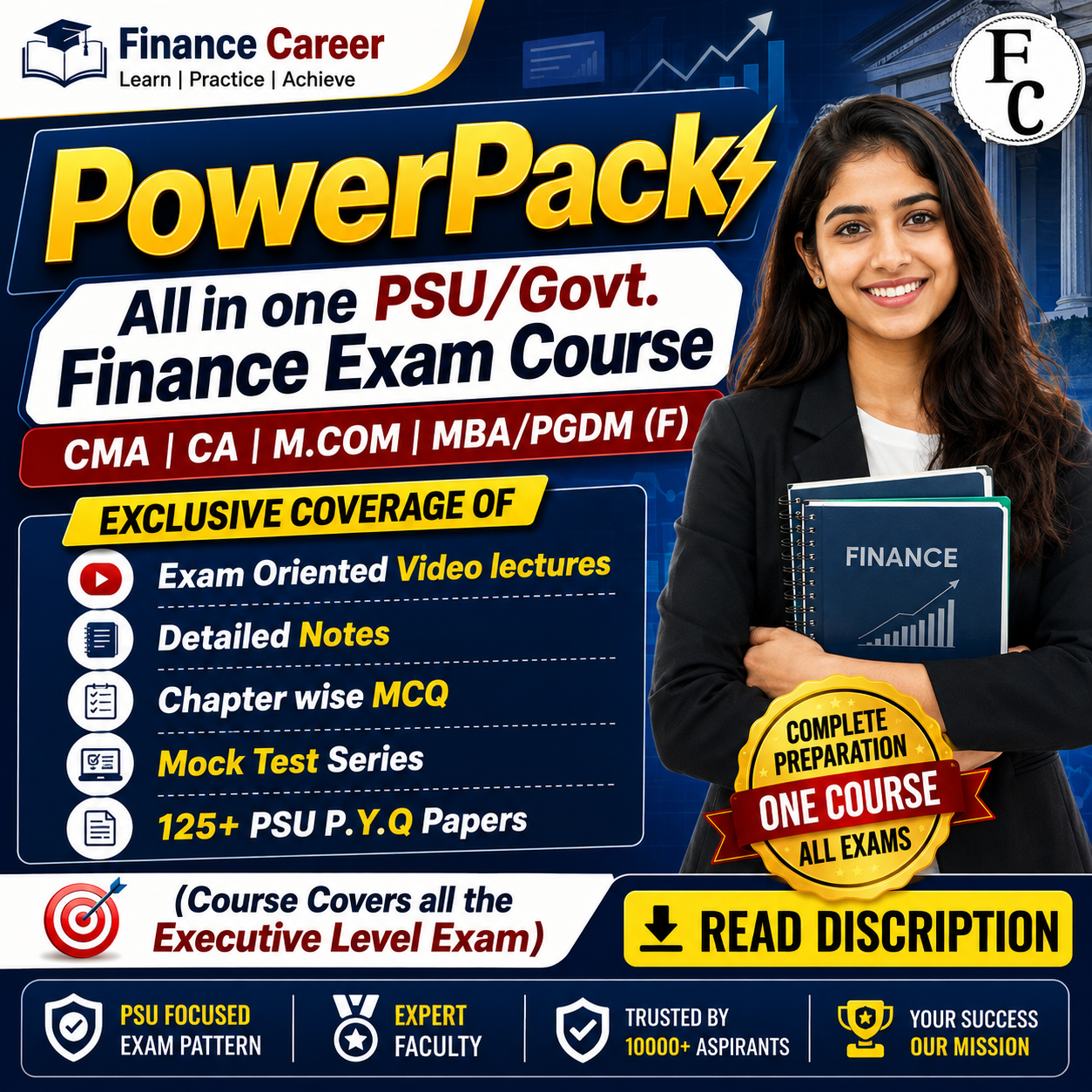 All-in-One PSU & Govt Finance Exam Course 2026 – Videos, MCQ, Notes, PYQ and Test Series