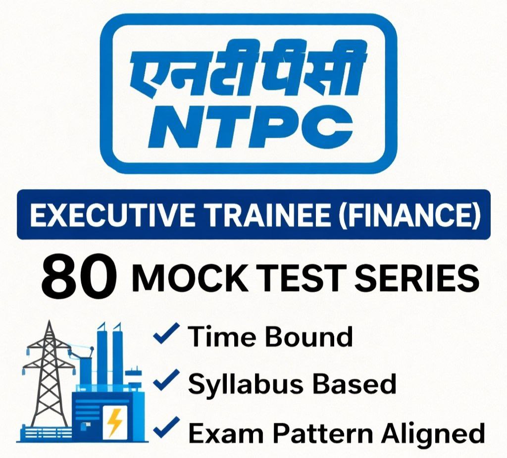 NTPC ET Finance mock test 2026