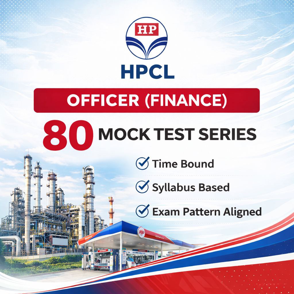 HPCL Officer Finance Mock Test 2026