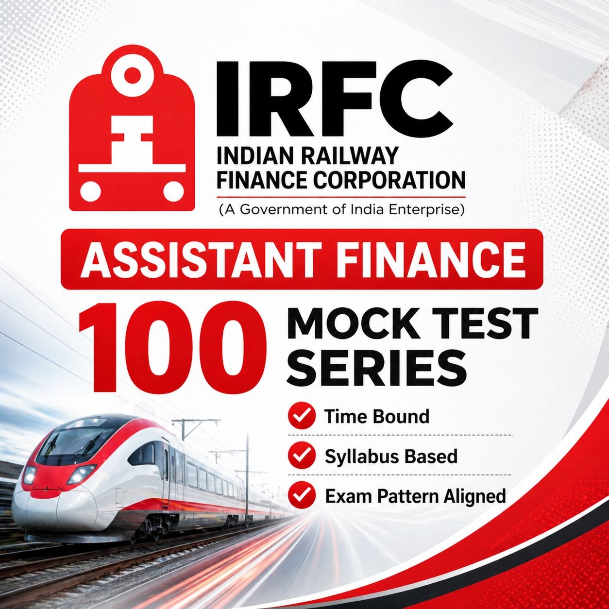 IRFC Assistant Finance Mock Test 2026