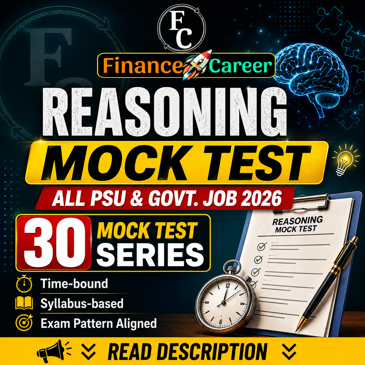 Reasoning Mock Test Series 2026